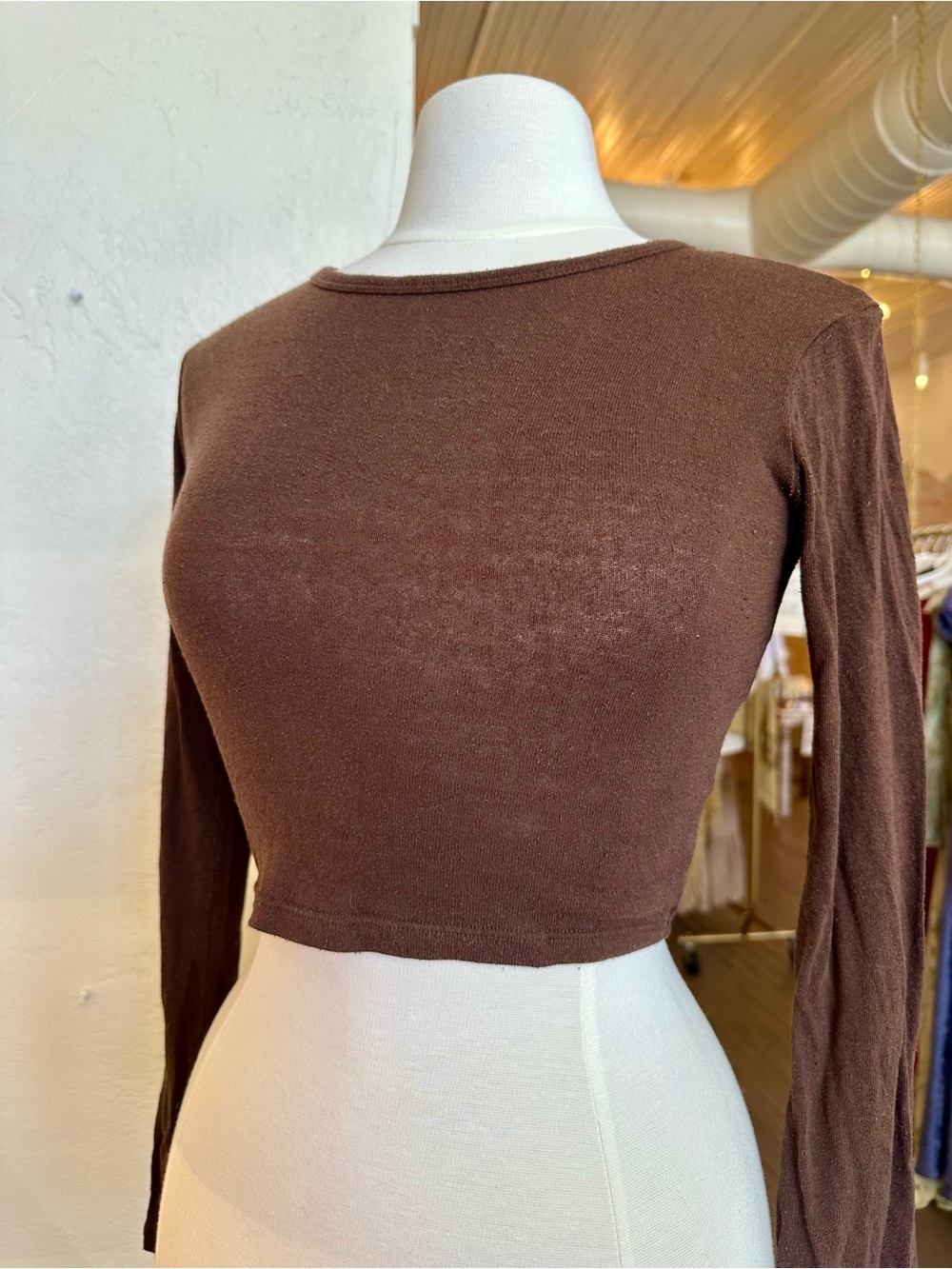 Ozma Lia Top, Regen Silk Noil Jersey, Manzanita Size Small - Picture 3 of 6